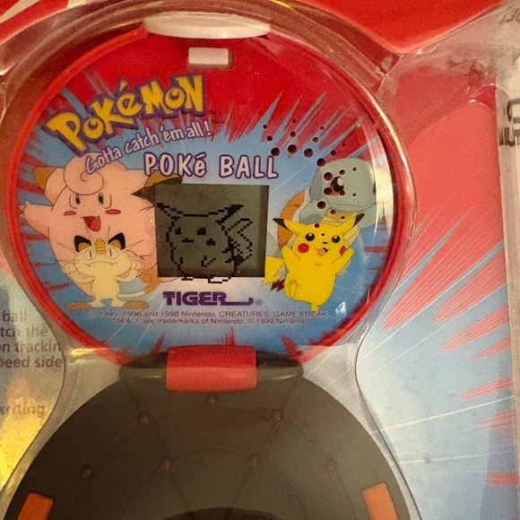 Vintage Sealed Tiger Electronics Pokémon Poke Ball Game 1999 - Picture 3 of 6